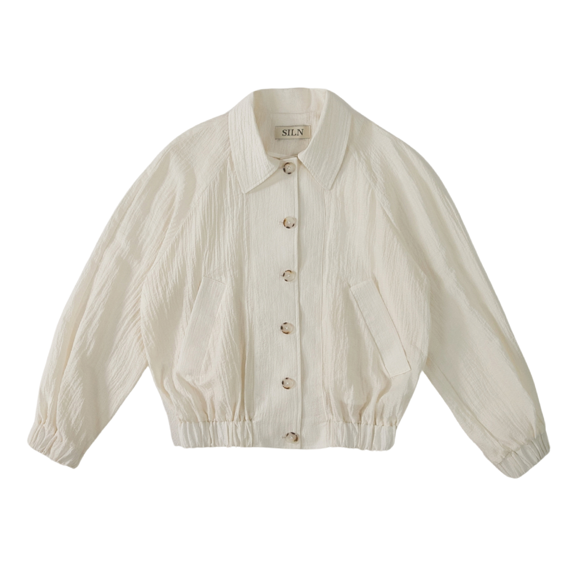 실른 시어 플로우 윈드브레이커 아이보리(SLIN Sheer Flow Windbreaker Ivory)