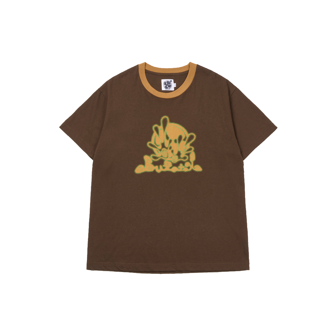 부포톡스 프로그 퍼 로고 티셔츠 브라운(Bufotox Frog Paw Logo T-Shirt Brown)