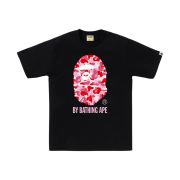 BAPE ABC Camo By Bathing Ape T-Shirt Black Pink