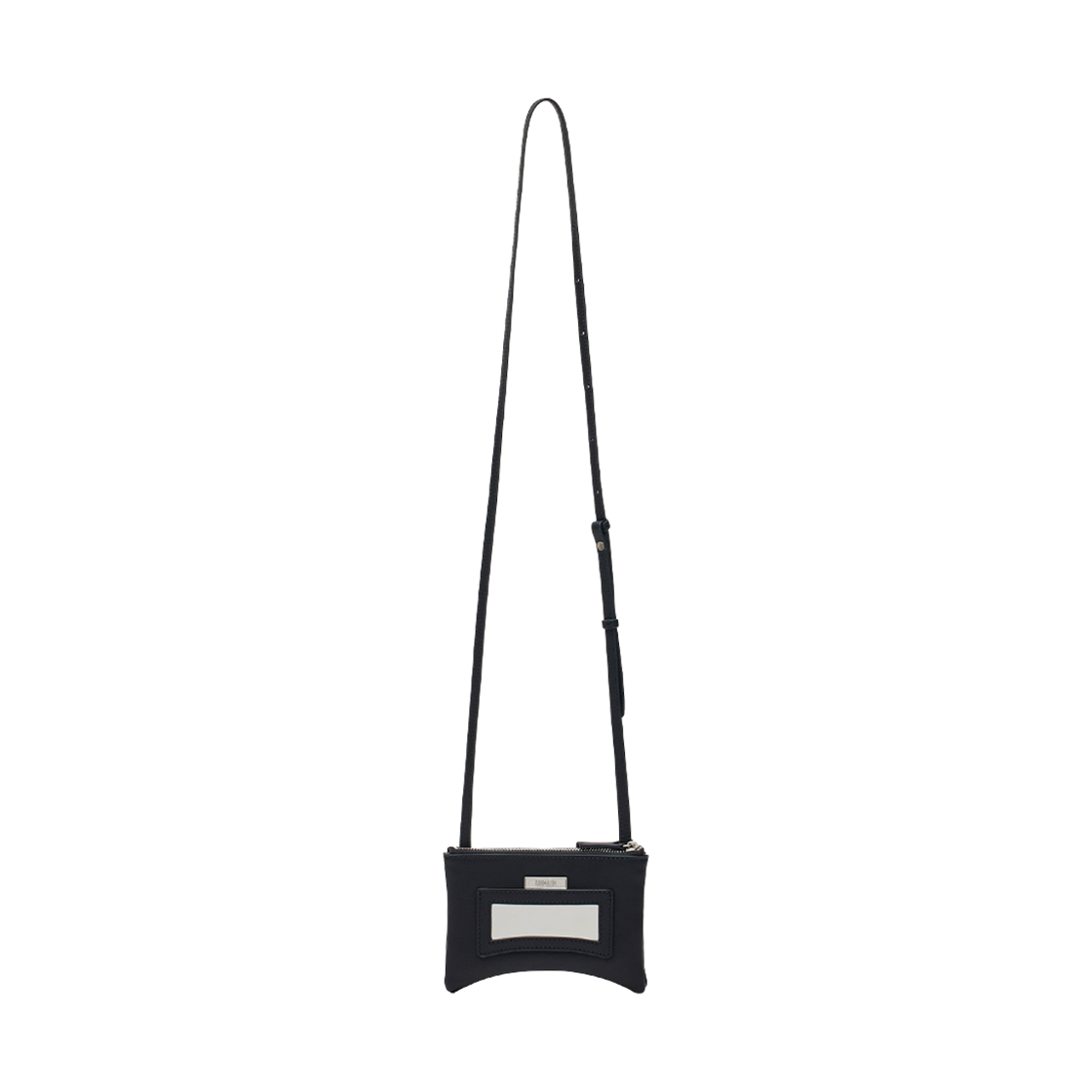 - Matin Kim Arch Shape Mini Wallet Bag Black