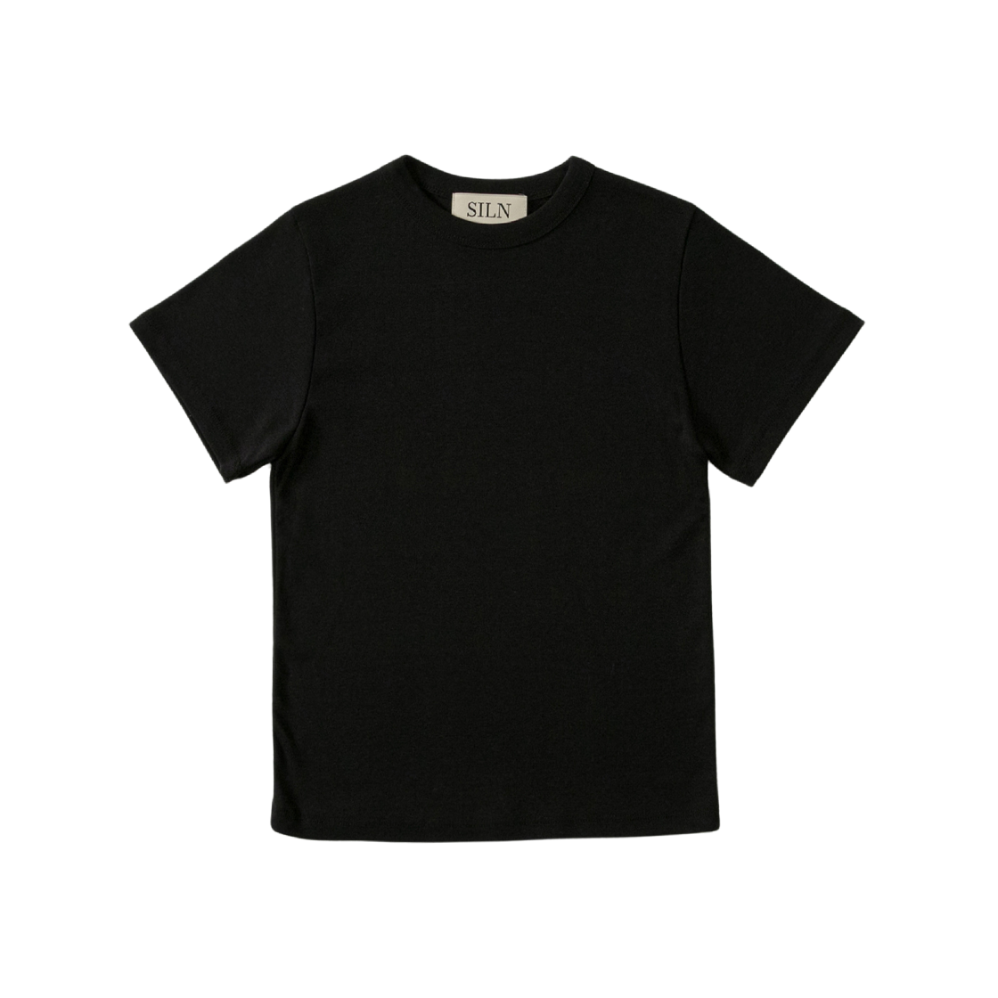 실른 클래시 에센셜 티셔츠 블랙(SLIN Classy Essential T-Shirt Black)