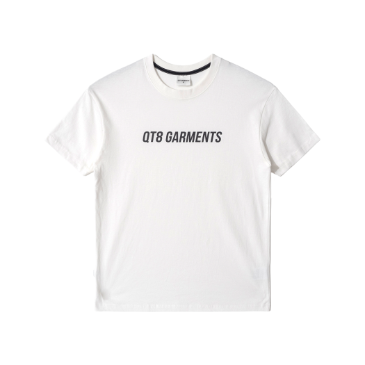 Q5MMTS042IVO QT8 GARMENTS OG Logo Regular-Fit Tee Ivory