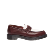 Dr. Martens Penton Classic Calf Smooth Burgundy White