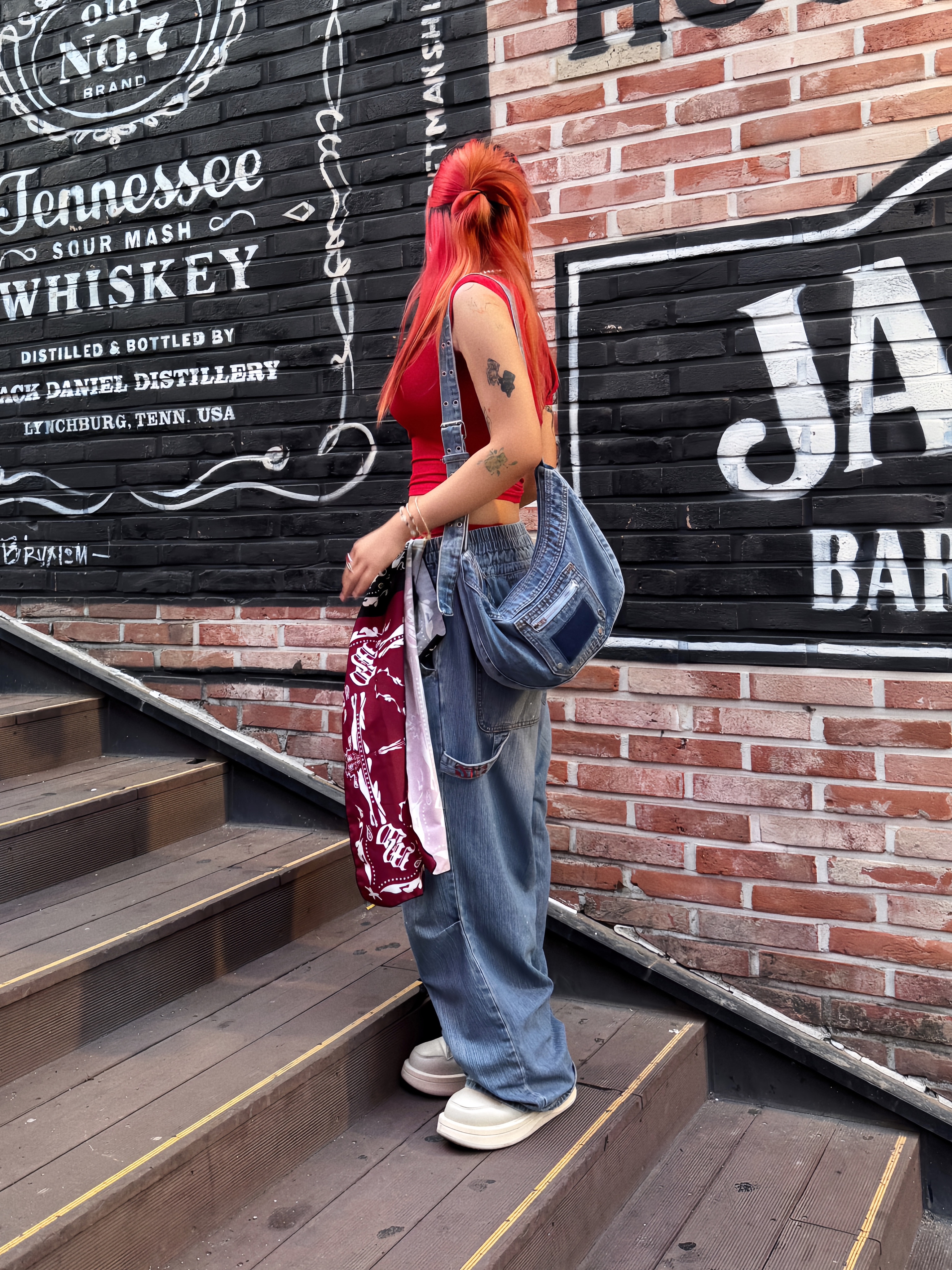 Converse x Drkshdw Turbowpn Ox Pelican, Quarqor #5117 Ring 착용 스타일 - 2