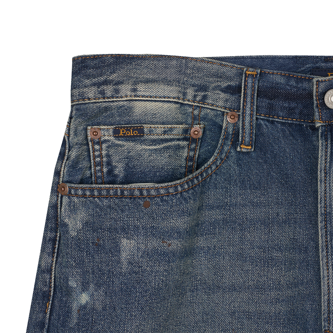 폴로 랄프 로렌 20.3cm 빈티지 클래식 데님 쇼츠 스킴햄튼 - 25FW(Polo Ralph Lauren 20.3cm Vintage Classic Denim Short Skimhampton - 25FW) - 4