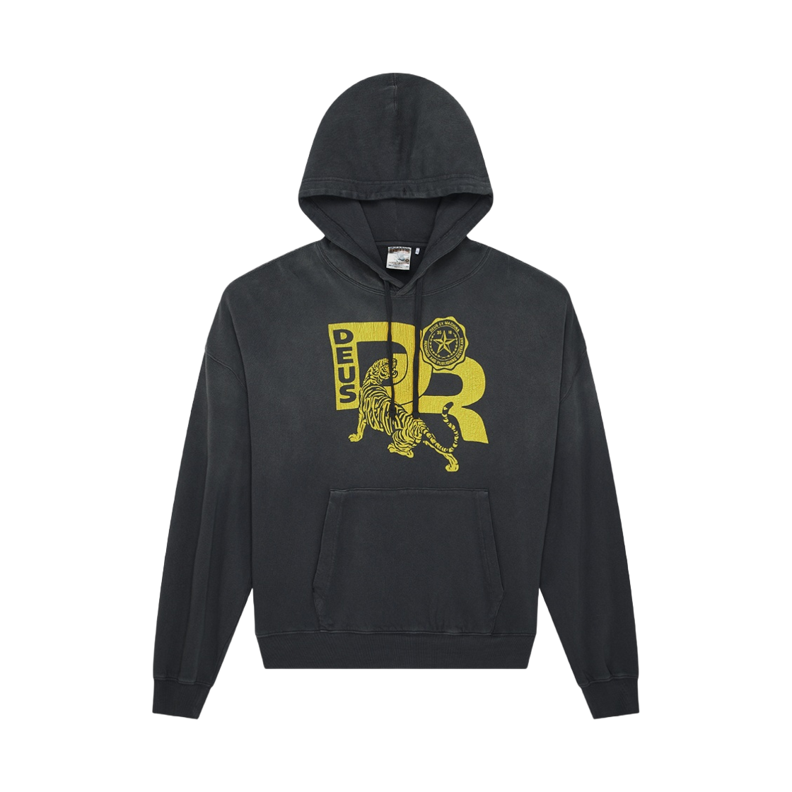 - Deus Ex Machina Strong Arm Hoodie Charcoal