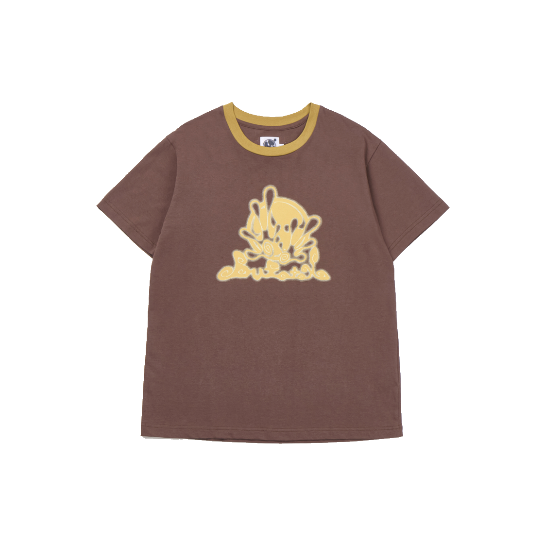 부포톡스 프로그 퍼 로고 티셔츠 버건디(Bufotox Frog Paw Logo T-Shirt Burgundy)