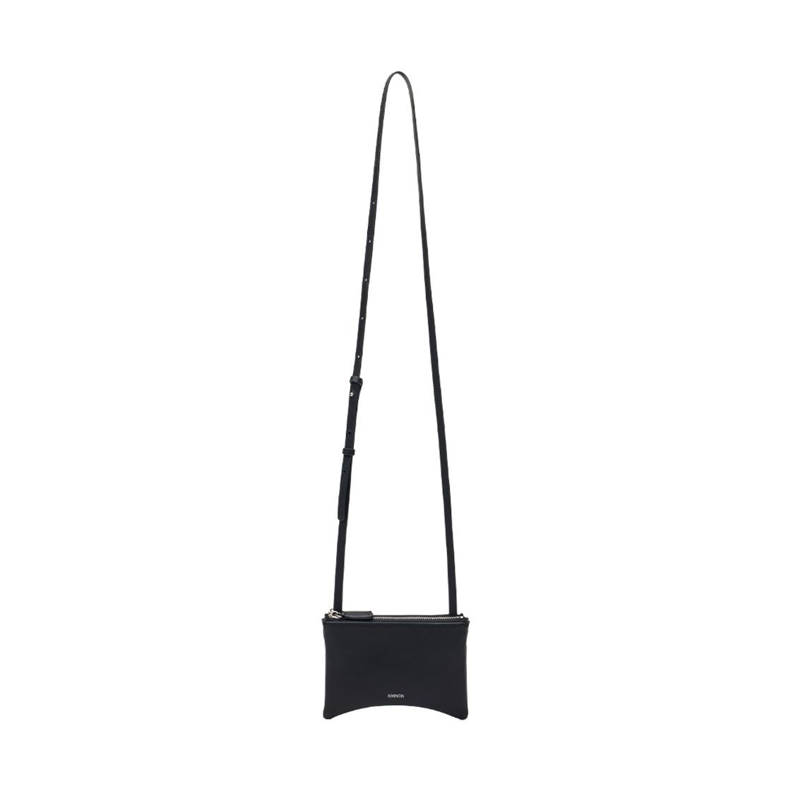 마뗑킴 아크 쉐입 미니 월렛 백 블랙(Matin Kim Arch Shape Mini Wallet Bag Black) - 2