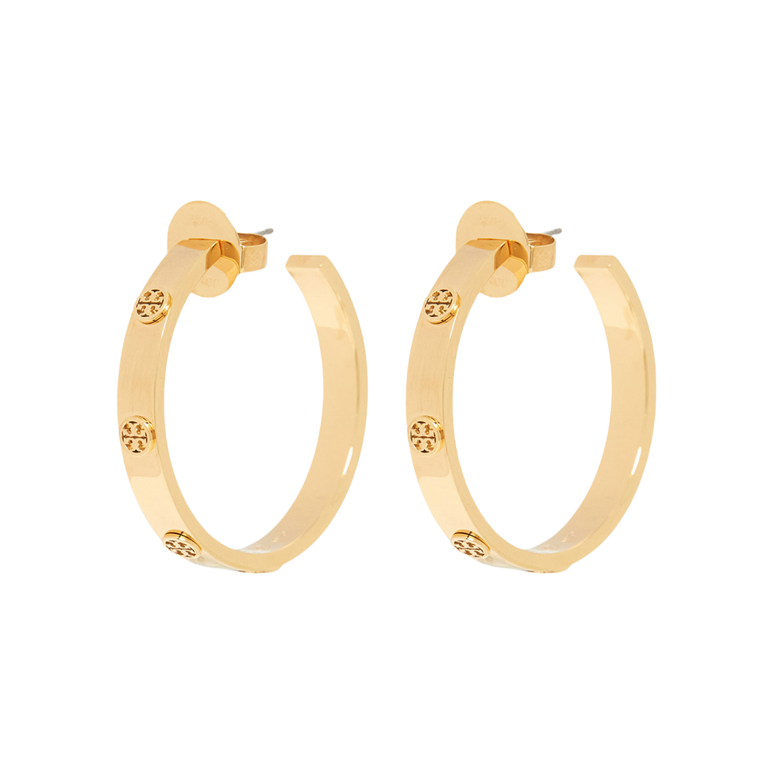 147210-720 (W) Tory Burch Miller Hoop Earring Gold