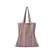 Not New Pattern Tote Bag Rainbow