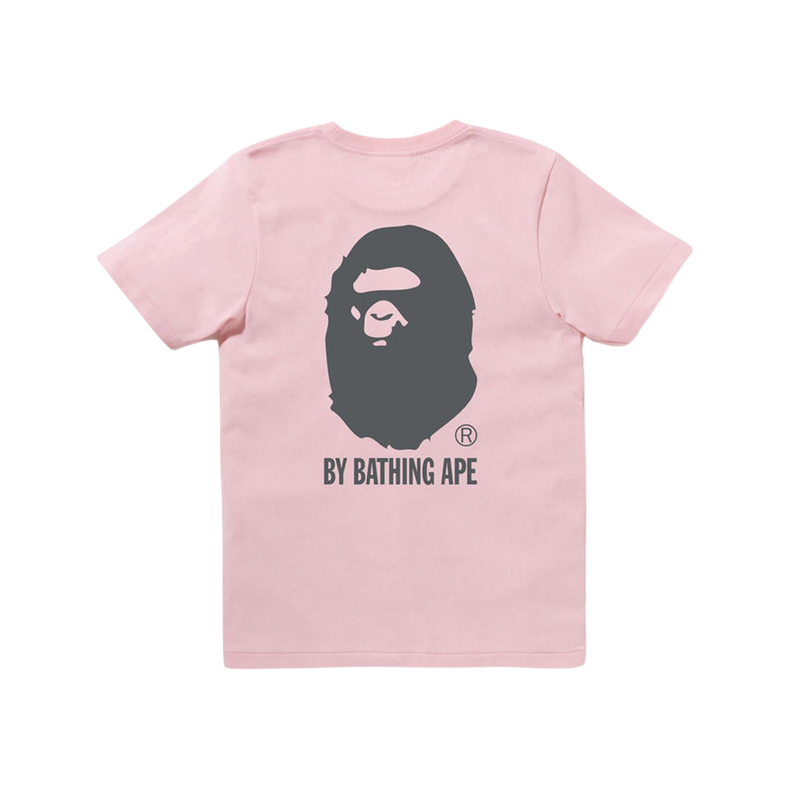 - (W) BAPE Ape Head One Point T-Shirt #2 Pink