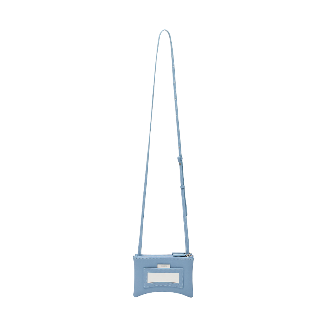 마뗑킴 아크 쉐입 미니 월렛 백 블루(Matin Kim Arch Shape Mini Wallet Bag Blue) - 1