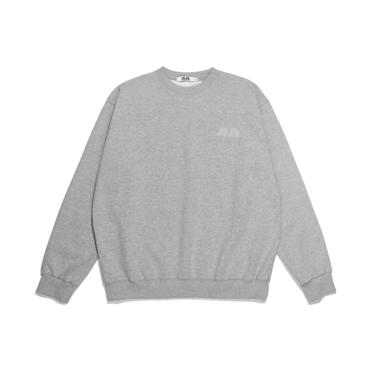 nnsw01gr Not New Basic nn Sweatshirt Grey