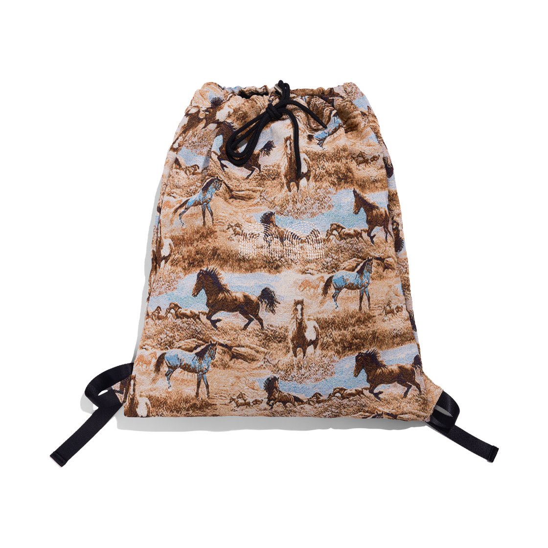 nnac02hr Not New Pattern Duffle Bag Horse - 대표 이미지 #1