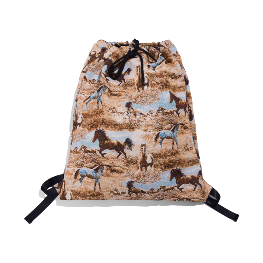 nnac02hr Not New Pattern Duffle Bag Horse
