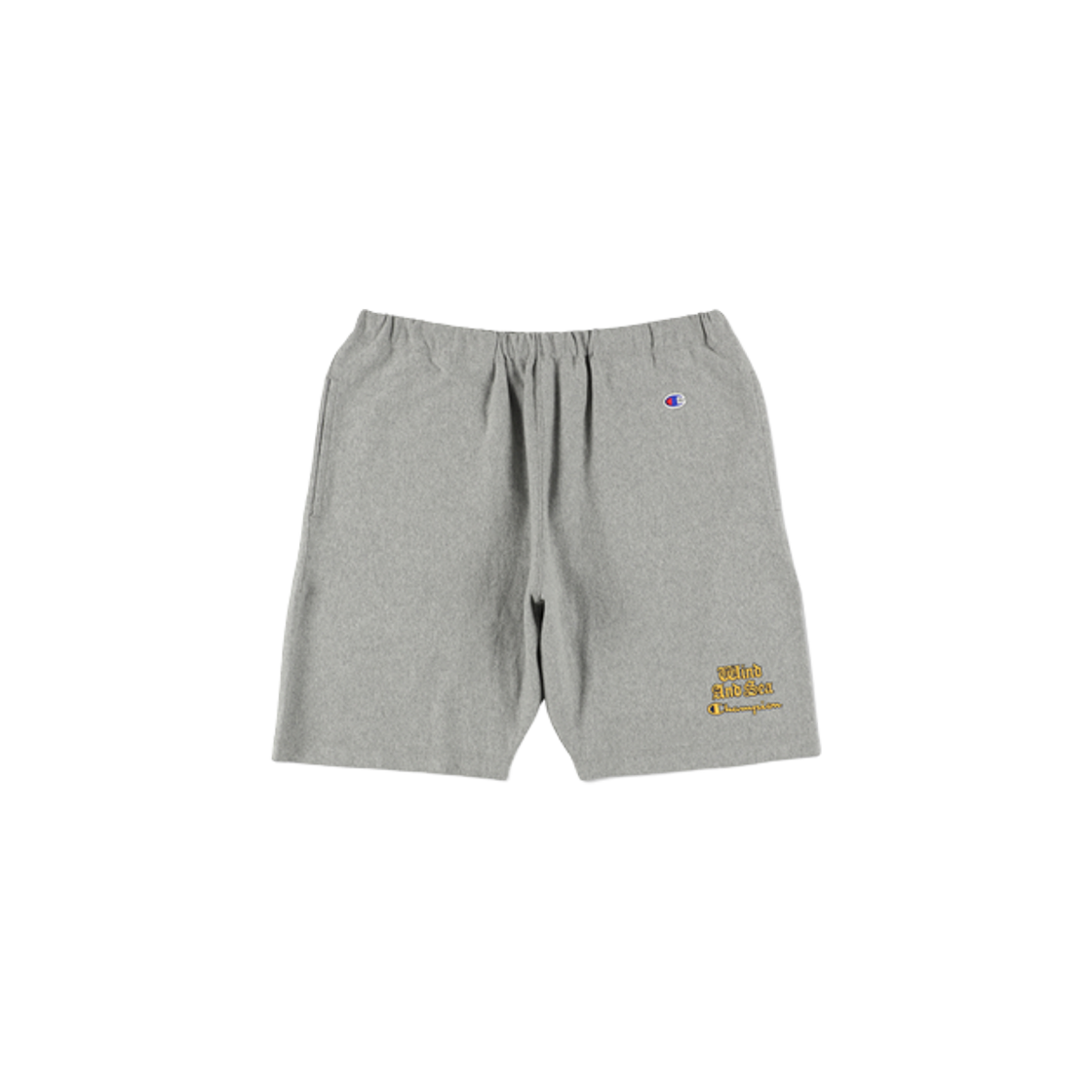 CHPM252CBST066OG Champion x Wind and Sea Reverse Weave Short Pants Oxford Grey
