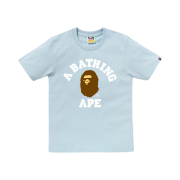 (W) BAPE College T-Shirt Sax