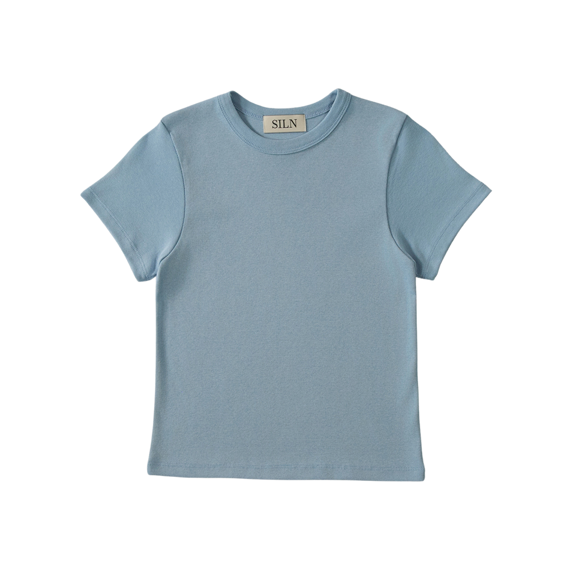 실른 클래시 에센셜 티셔츠 페일 블루(SLIN Classy Essential T-Shirt Pale Blue)