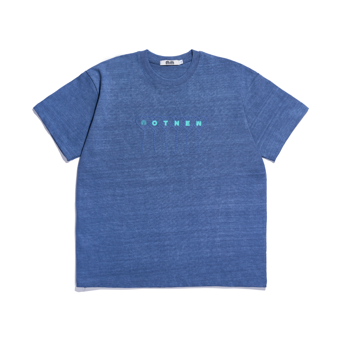 낫뉴 하트 벌룬 티셔츠 블루
