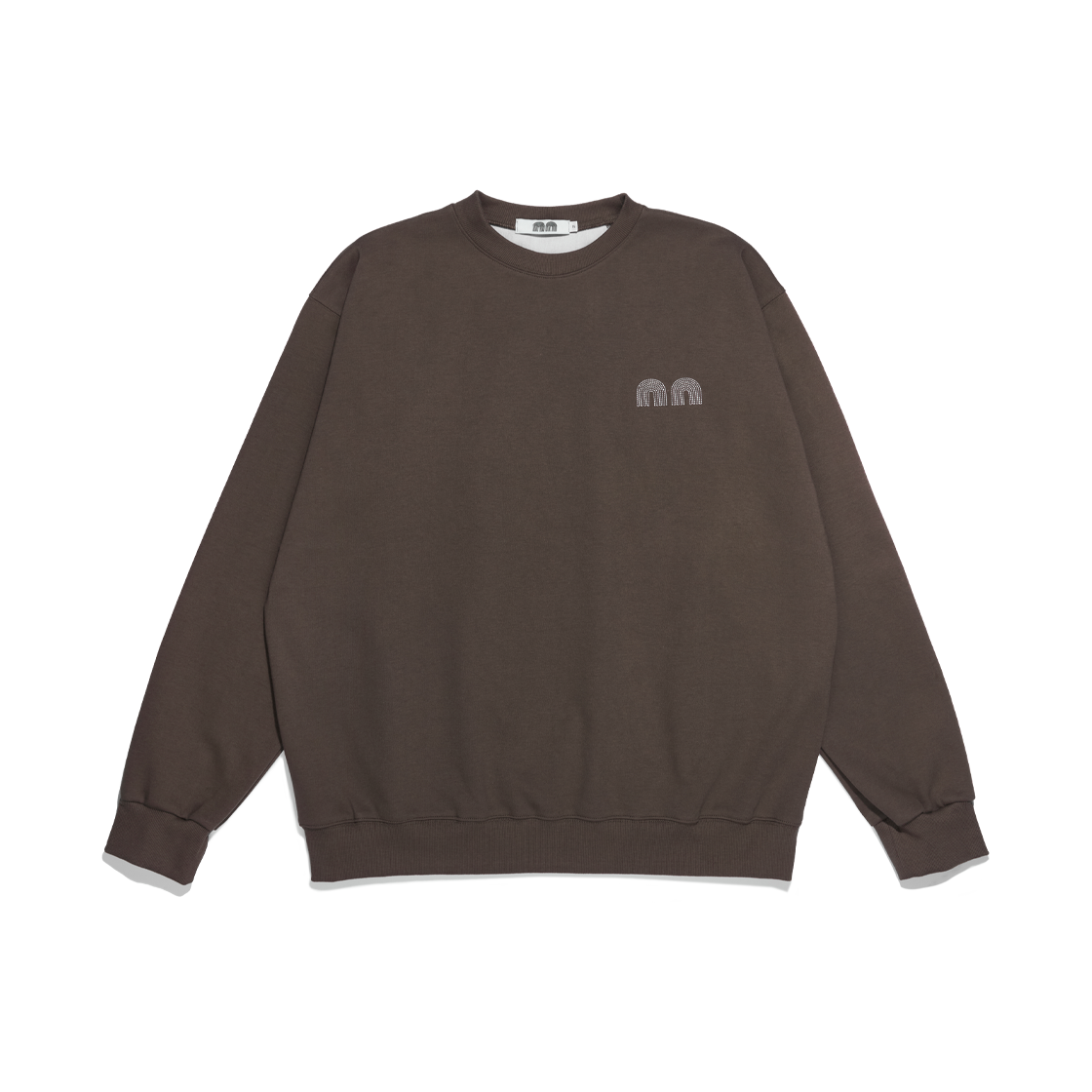 낫뉴 베이직 nn 스웻셔츠 브라운(Not New Basic nn Sweatshirt Brown)
