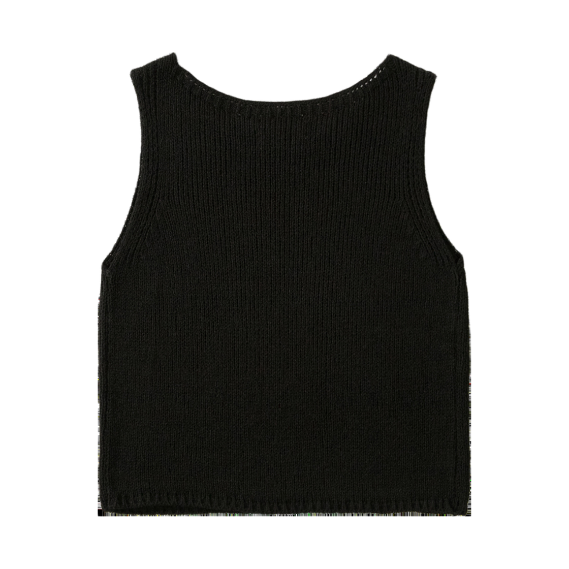 실른 클래시 에센셜 니트 슬리브리스 블랙(SLIN Classy Essential Knit Sleeveless Black) - 2