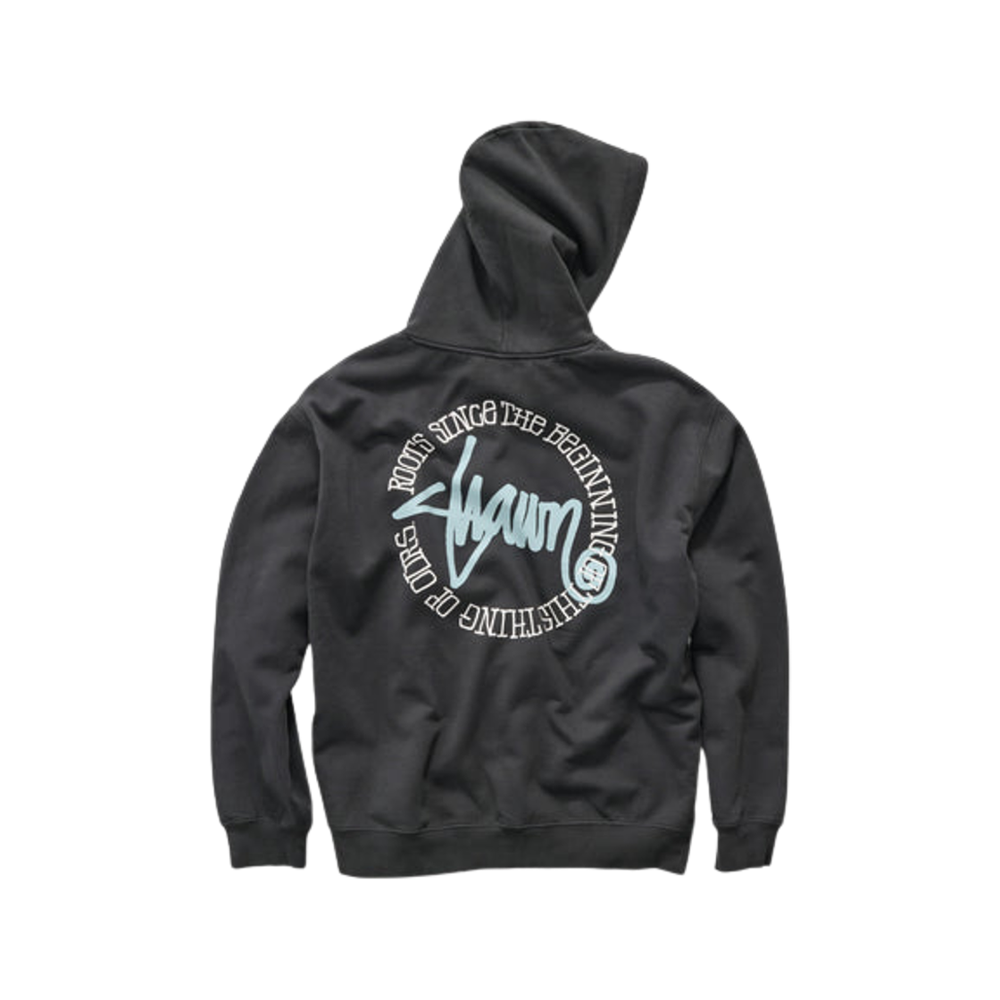 SD025W1202 S/Double This Thing Dot Hoodie Washed Black