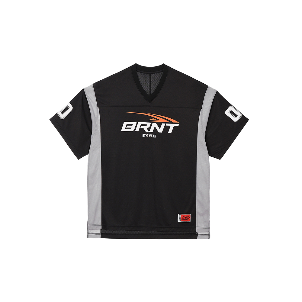 본투윈 메쉬 풋볼 저지 티셔츠 블랙(BORN TO WIN Mesh Football Jersey T-Shirts Black)