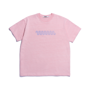 Not New Wave Logo T-Shirt Pink