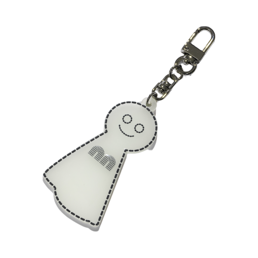 nnac07 Not New DAERONGI Keychain White