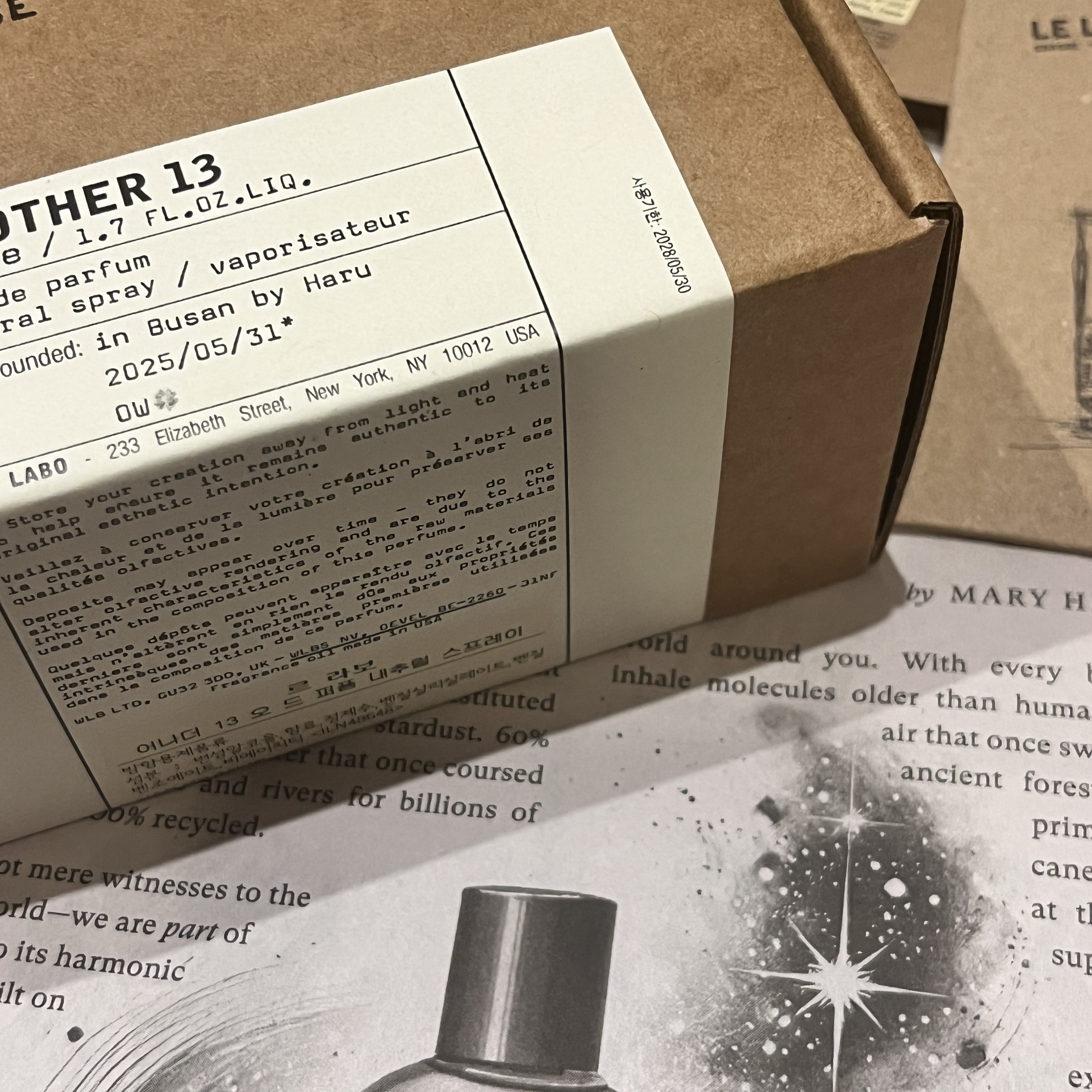 Le Labo Santal 33 Eau De Parfum 50ml 착용 스타일