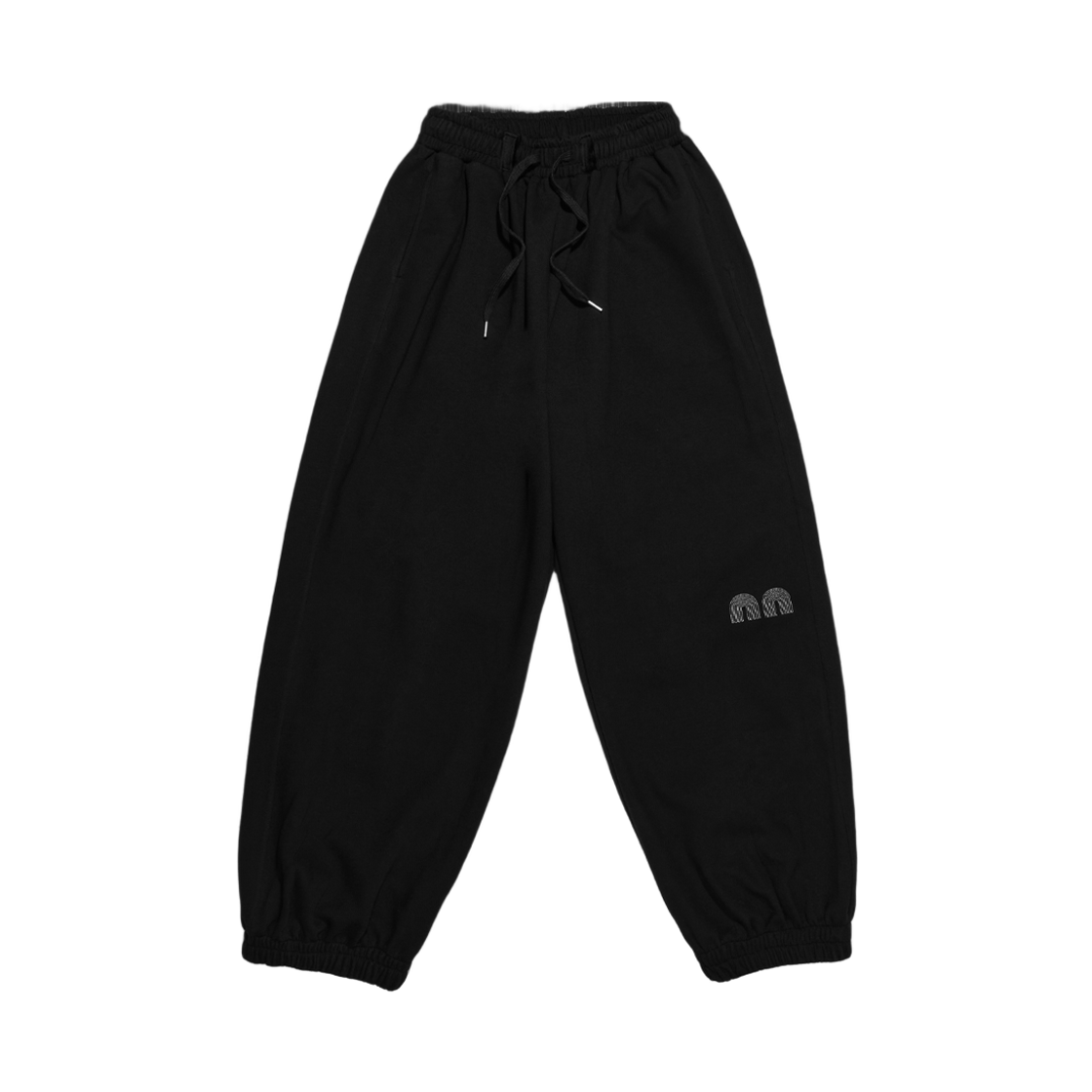 nnsp02bk Not New Basic nn Jogger Sweat Pants Black
