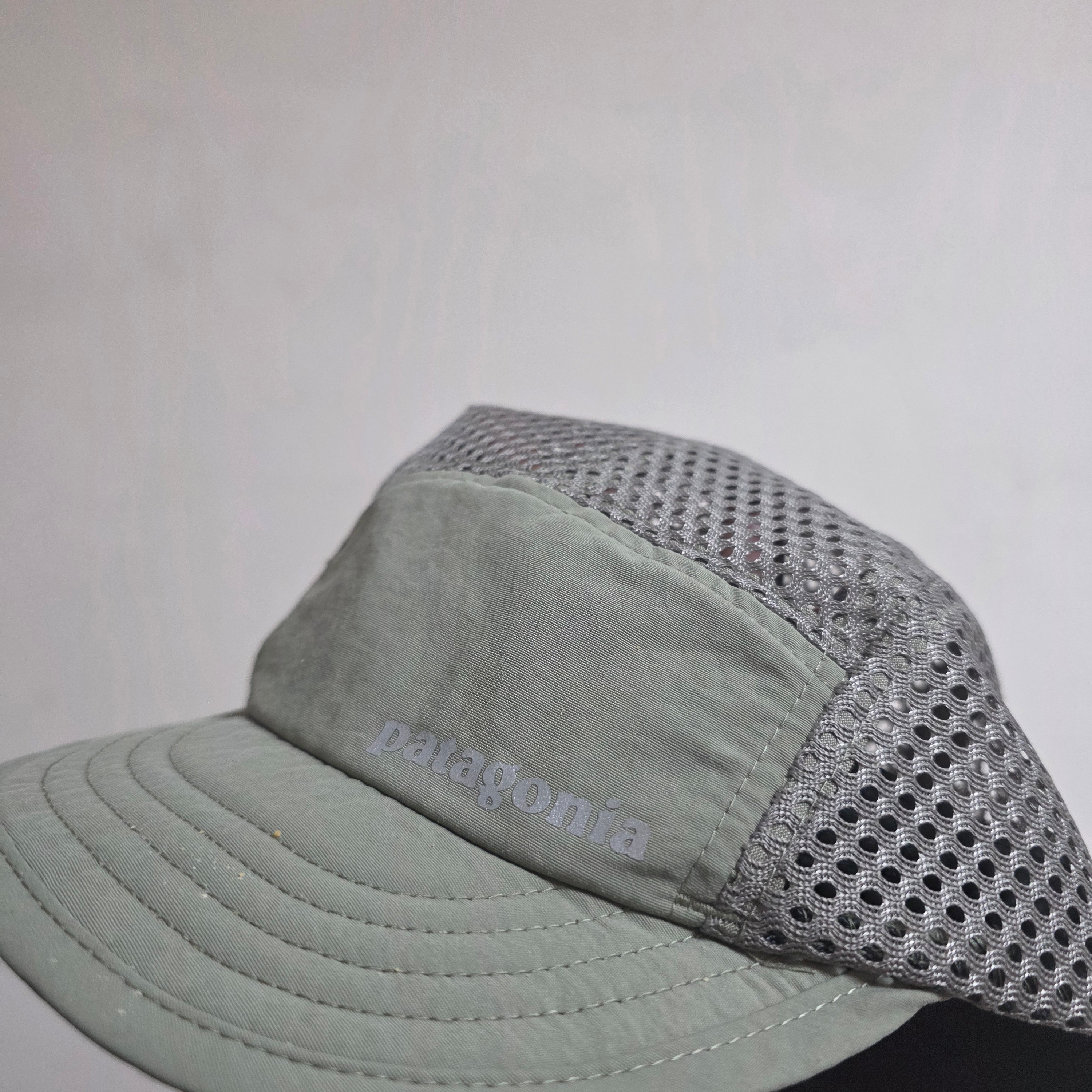 Patagonia Duckbill Cap River Rock Green 착용 스타일