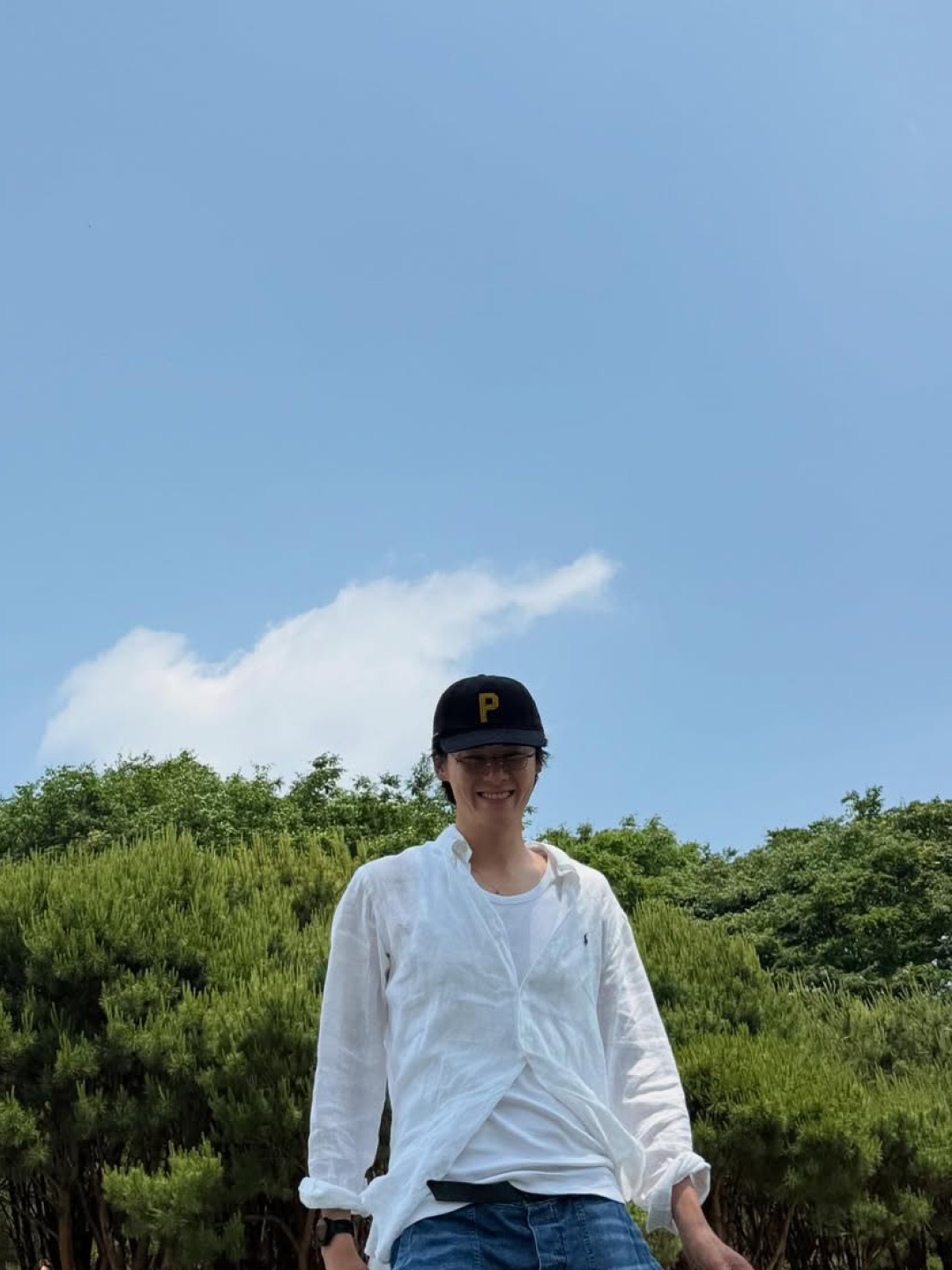 C.P. Company Linen Pocket Shirt Green Bay - 24SS, Kapital Linen Chino Cross X Gabber Ringoman Coverall Khaki 착용 스타일 - 4