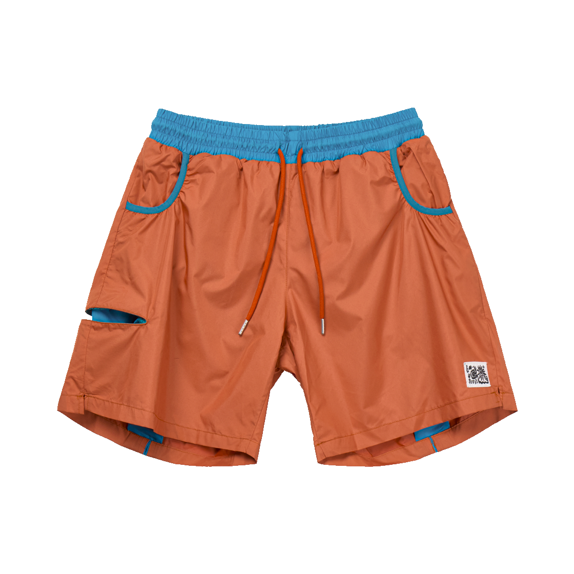 OMNIRA03 Bufotox Spiral Diving Shorts Orange - 대표 이미지 #1