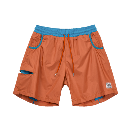 OMNIRA03 Bufotox Spiral Diving Shorts Orange