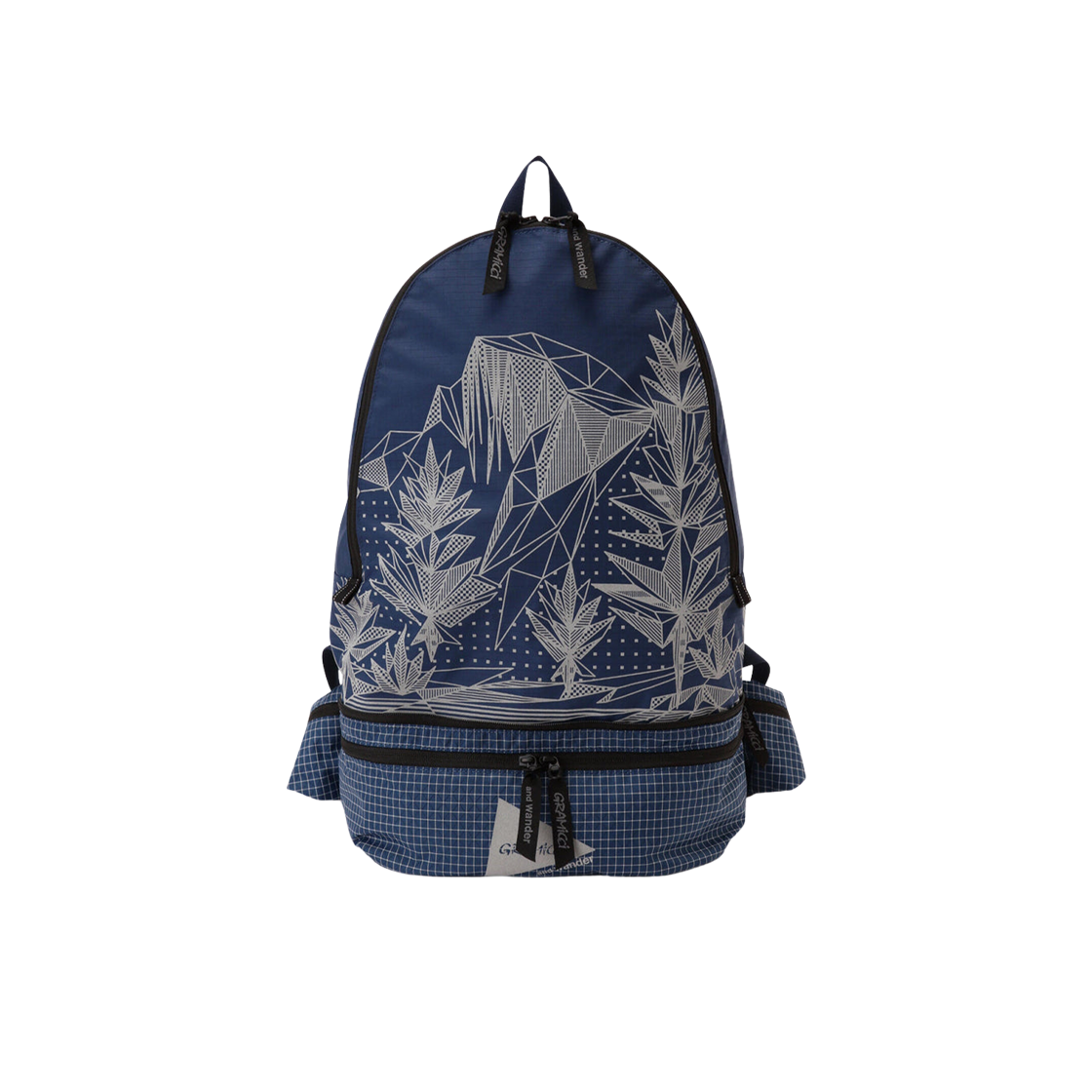 앤드 원더 x 그라미치 투웨이 립스탑 백 블루(And Wander x Gramicci 2way Ripstop Bag Blue)