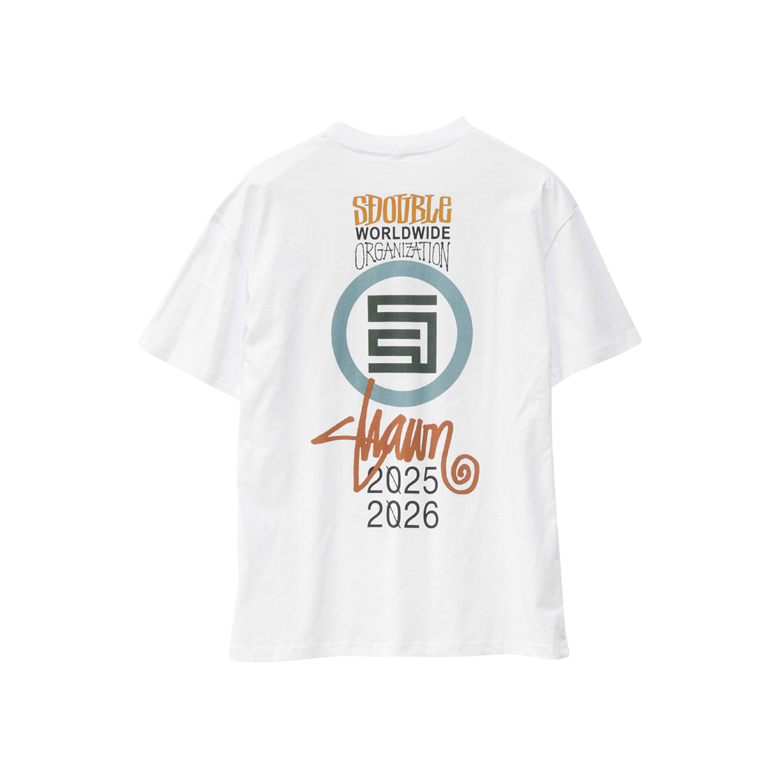 에스더블 25/26 숏 슬리브 티셔츠 화이트(S/Double 25/26 Short Sleeve T-Shirt White) - 1