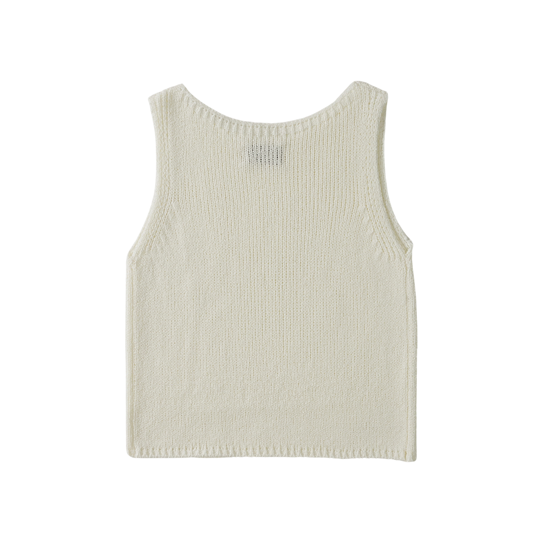 실른 클래시 에센셜 니트 슬리브리스 아이보리(SLIN Classy Essential Knit Sleeveless Ivory) - 2