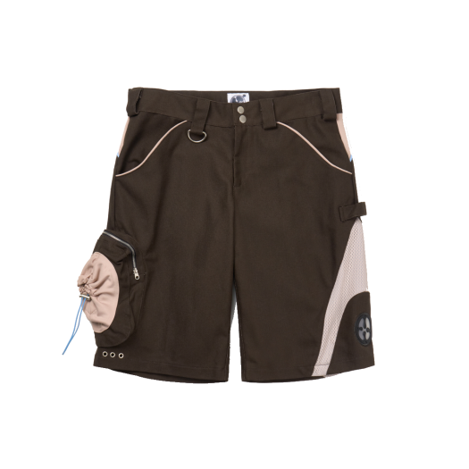 OMNIRA01 Bufotox Patched Logo Explorer Shorts