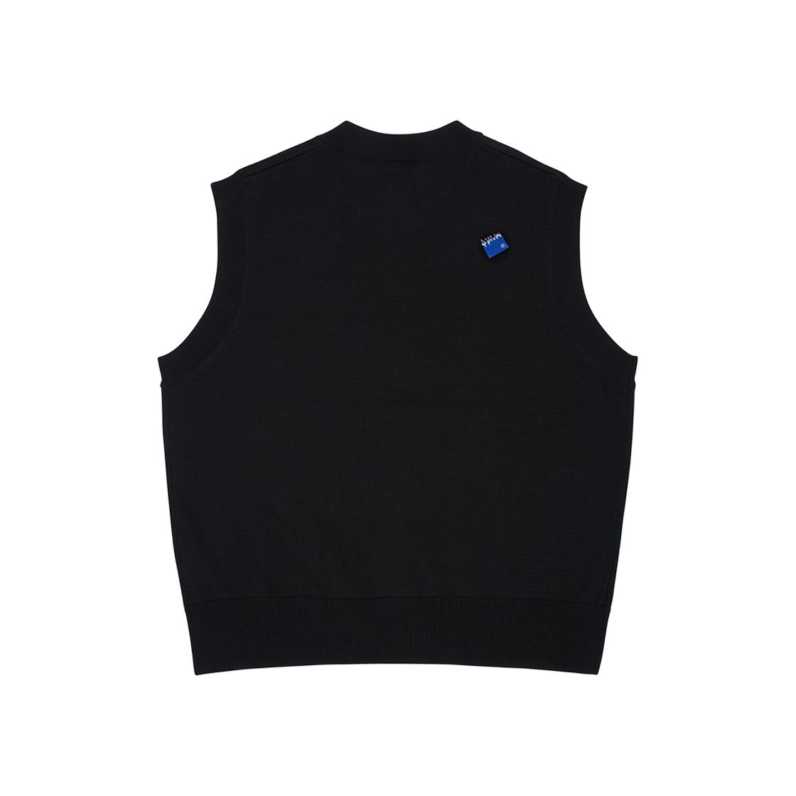 아더에러 시그니피컨트 BL 태그 니트 베스트 02 느와르(Ader Error Sig; BL Tag Knit Vest 02 Noir) - 2