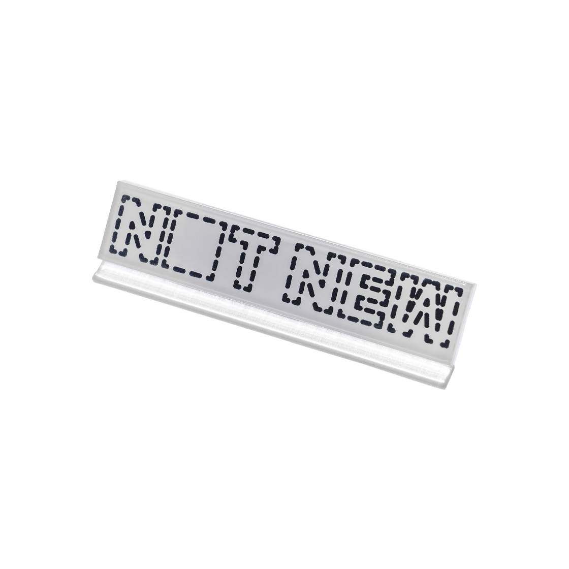 낫뉴 로고 뱃지 화이트(Not New Logo Badge White)