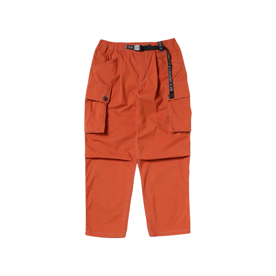 - And Wander x Gramicci Military Wide Pants Red