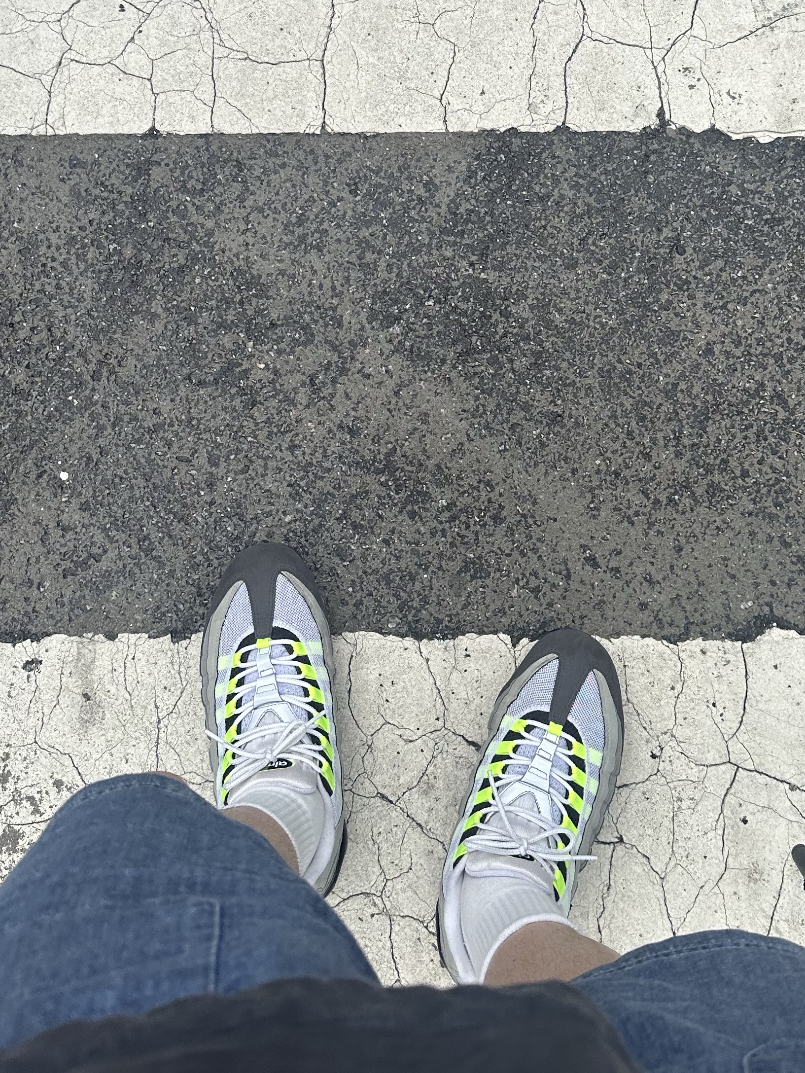 Nike Air VaporMax 95 Neon 착용 스타일