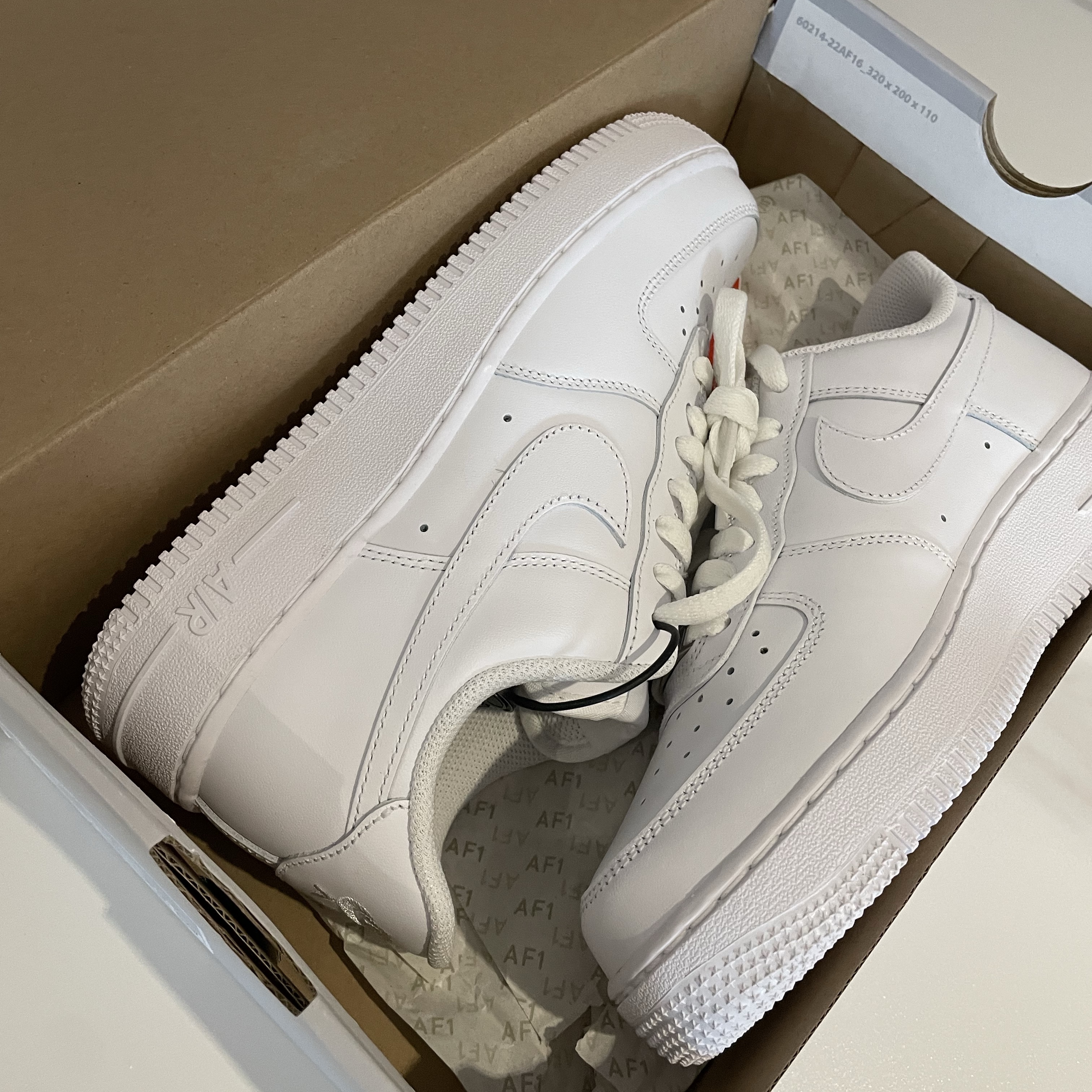 Nike Air Force 1 '07 Low White 착용 스타일