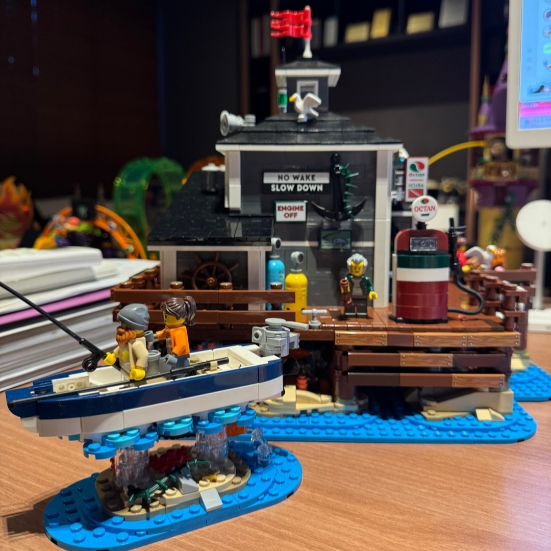 Lego Bricklink Harbourmaster'S Office 착용 스타일 - 2