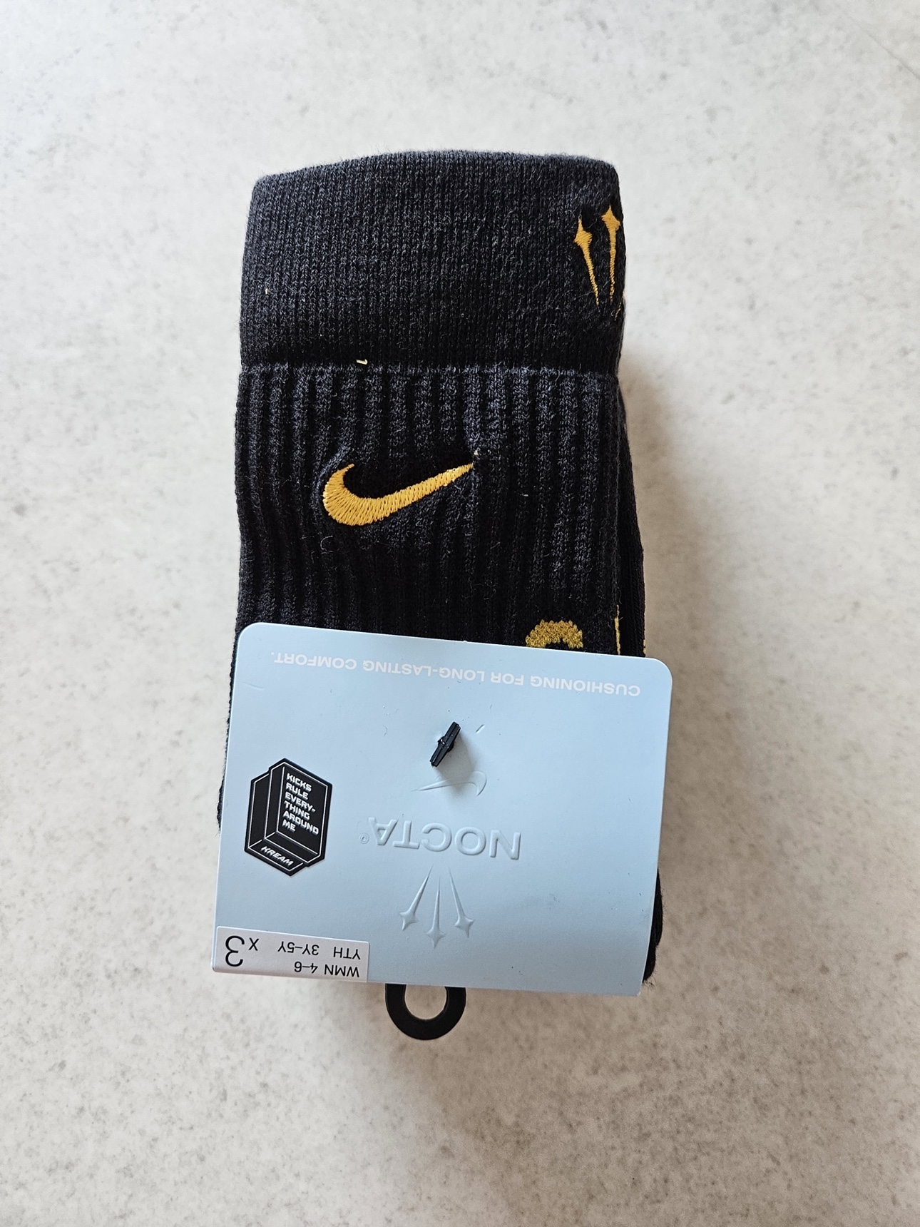 Nike x Drake Nocta Socks Black (3 Pack) 착용 스타일