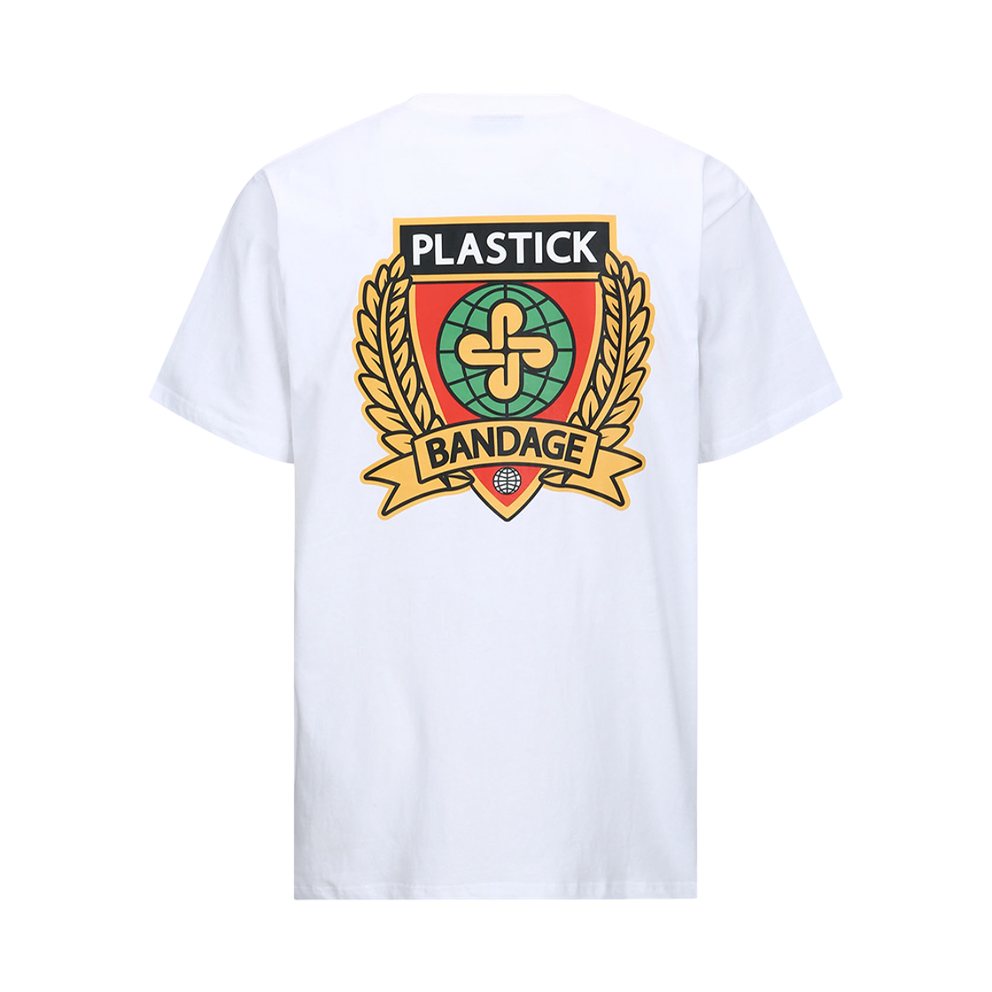 플라스틱 밴디지 피비 얼스 로고 숏 슬리브 화이트(Plastick Bandage PB Earth Logo Short Sleeve White) - 4