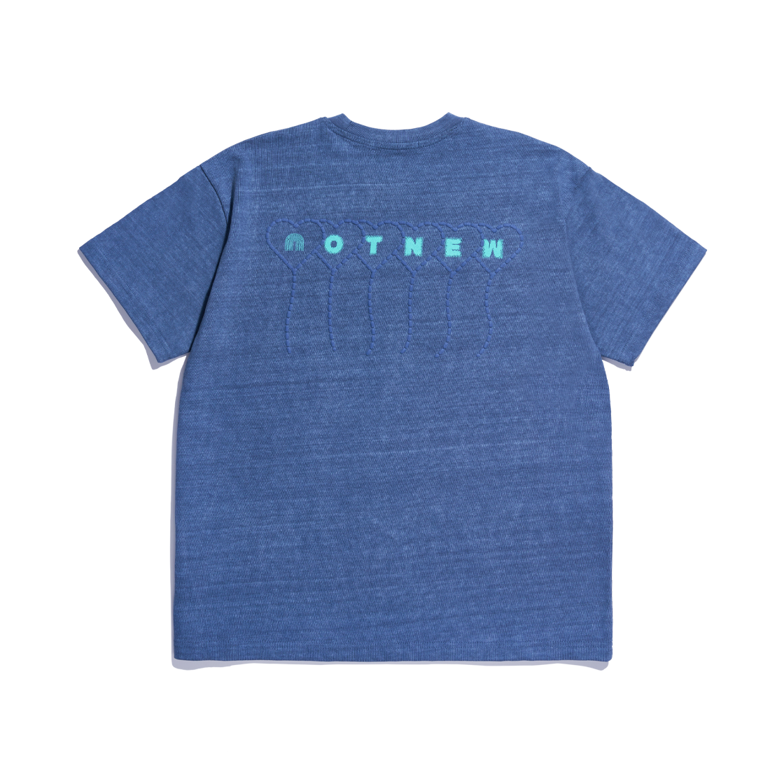 낫뉴 하트 벌룬 티셔츠 블루(Not New Heart Balloon T-Shirt Blue) - 2