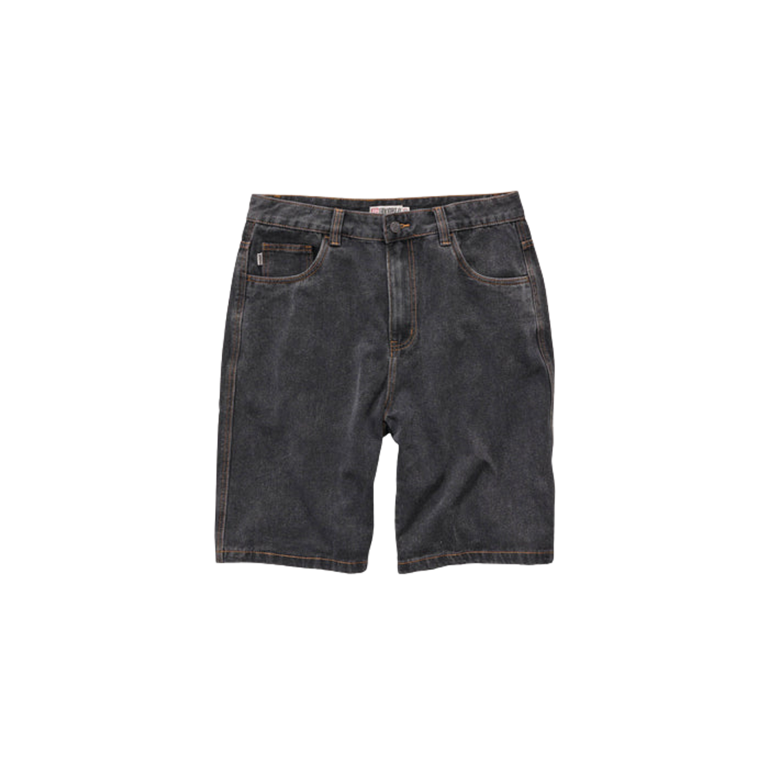 SD024S3600 S/Double Denim Standard Shorts Washed Black