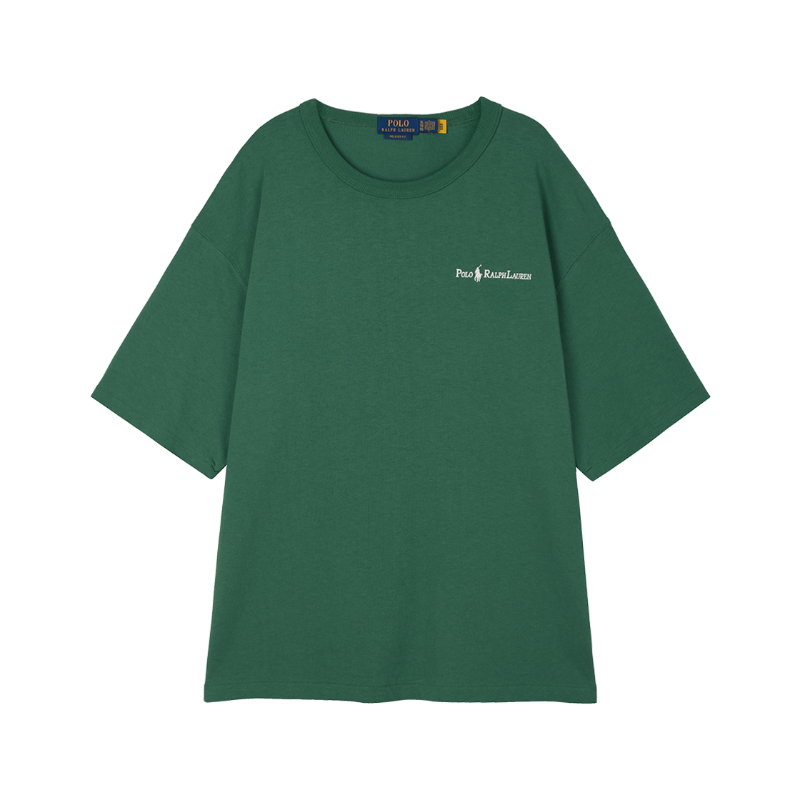 KM5CTSSRL97GN [30% 적립] Polo Ralph Lauren Relaxed Fit Logo Jersey T-Shirt Antique Green - 25FW - 대표 이미지 #1